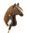 Premium Keppihevonen / Hobby Horse - Western dark bay A3