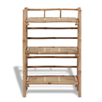3-kerroksinen Bambu Kukkateline