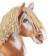 Premium Keppihevonen / Hobby Horse - Tobiano bay beige A3