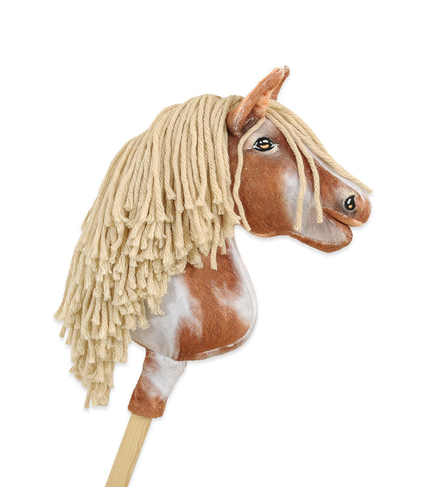 Super Hobby Horse - Super Hobby Horse Premium keppihevonen tobiano ruunikko hevonen beigellä harjalla A4