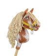 Super Hobby Horse - Super Hobby Horse Premium keppihevonen tobiano ruunikko hevonen beigellä harjalla A4
