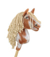 Super Hobby Horse - Super Hobby Horse Premium keppihevonen tobiano ruunikko hevonen beigellä harjalla A4