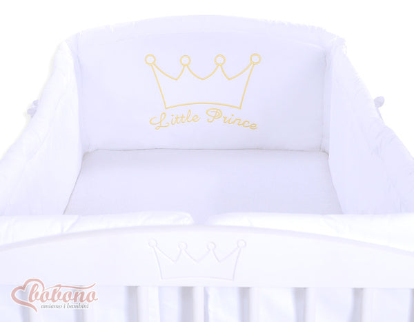 Bobono - Universal puskurisuoja Xxl Pikku Prinssi/Pikku Prinsessa valkoinen