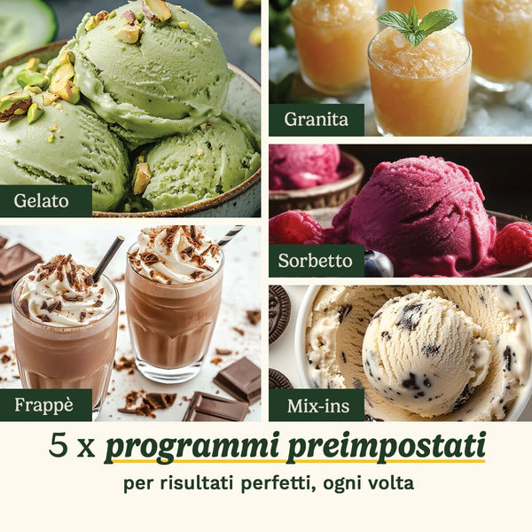 Cuisinart Jäätelökone Valkoinen 1L