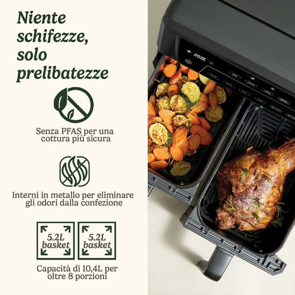 Cuisinart Airfryer 2400 W Musta - Vuodevaatteet.fi