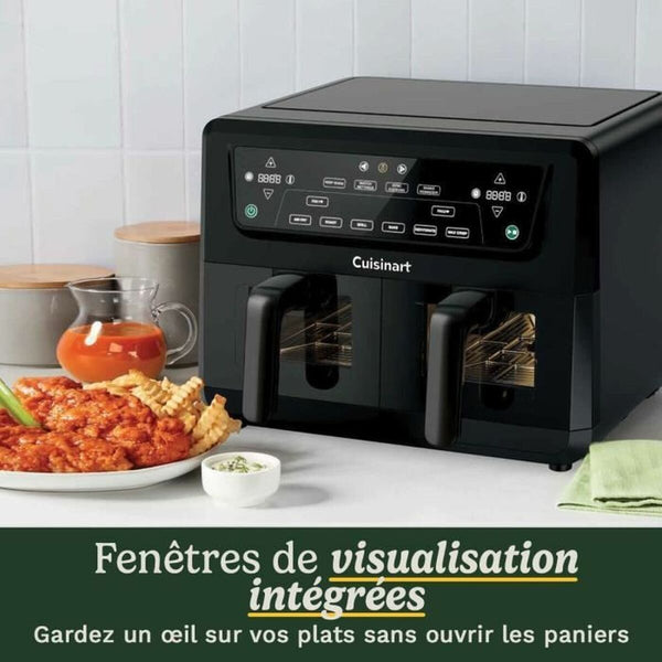 Cuisinart Airfryer 2400 W 10,4 L Musta - Vuodevaatteet.fi