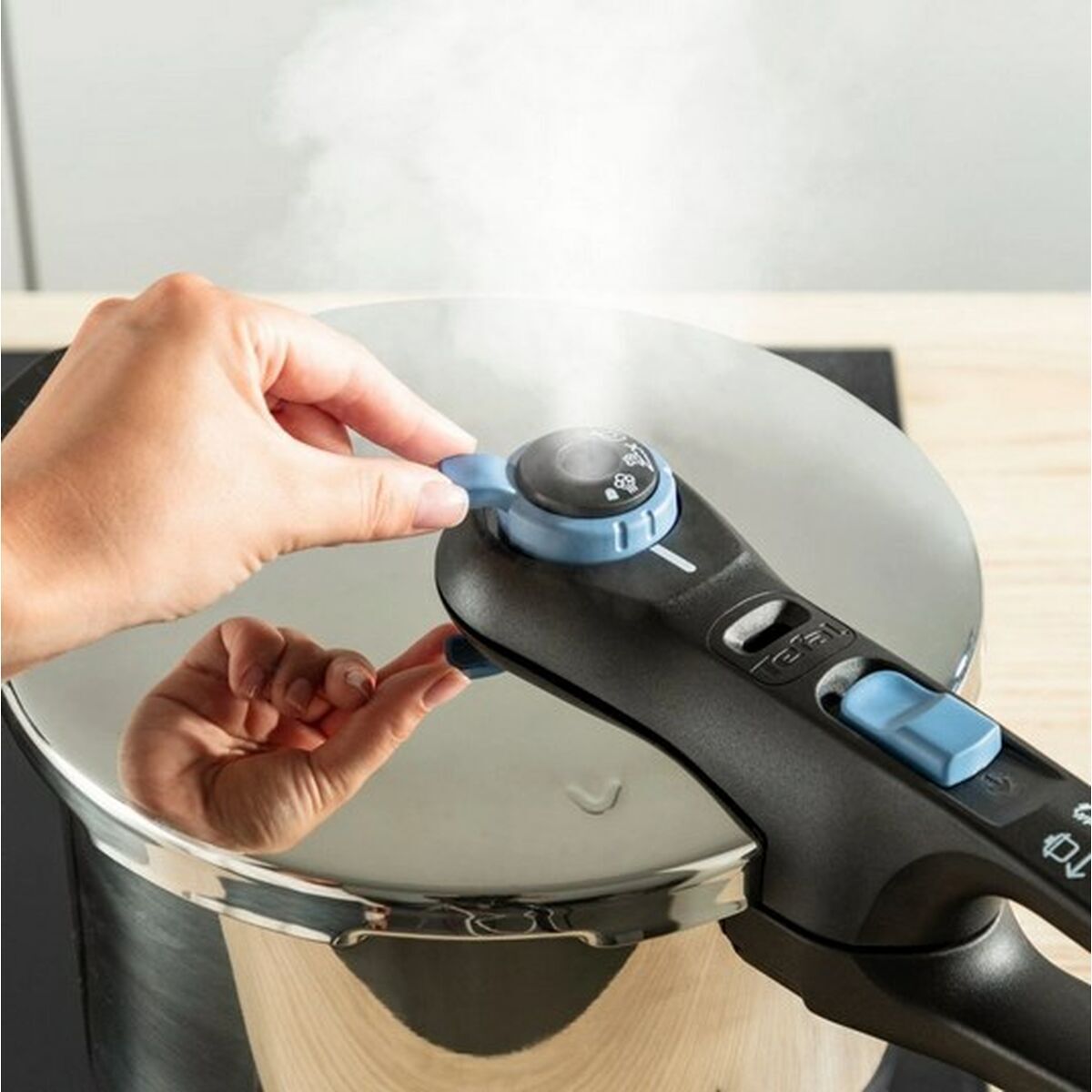 Tefal Ruostumaton Teräs Painekeitin 6 L
