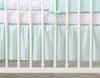 Bobono - Pölyhelma peittävällä röyhelöllä 140x70 cm Pikku Prinssi/Prinsessa minttu