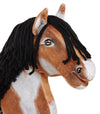 Premium Keppihevonen / Hobby Horse - Tobiano bay black A3
