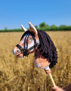 Super Hobby Horse - Super Hobby Horse Premium keppihevonen tobiano ruunikkohevonen mustalla harjalla A4