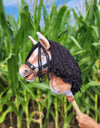 Super Hobby Horse - Super Hobby Horse Premium keppihevonen tobiano ruunikkohevonen mustalla harjalla A4