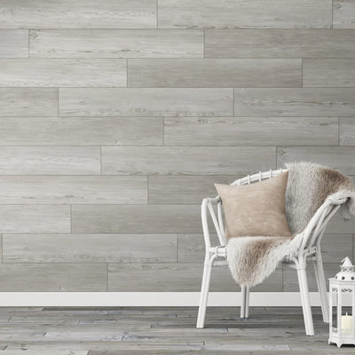 Grosfillex Seinäpaneelilevy Gx Wall+ 15kpl 15x90cm vaaleanharmaa tammi