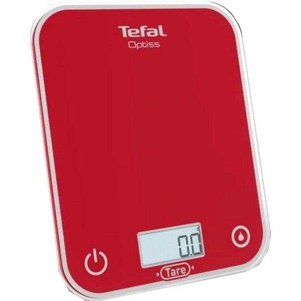 Tefal Keittiövaaka Punainen 5 kg - Vuodevaatteet.fi