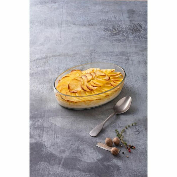 Pyrex Ovaali Uunivuoka, Läpinäkyvä