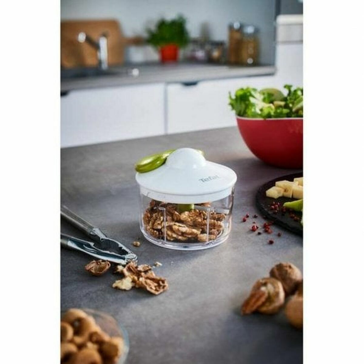 Tefal Manuaalinen Minikasvisleikkuri Vetonarulla