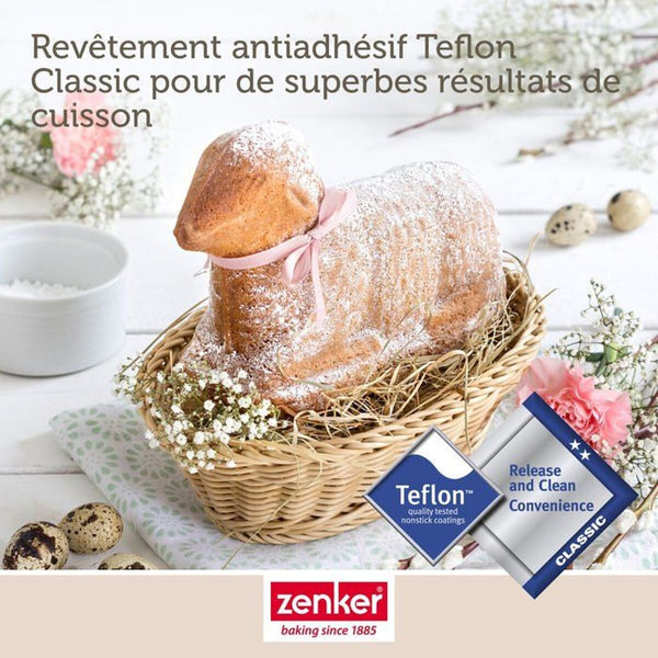 Zenker irtopohjavuoka lampaankuvio