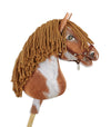 Premium Keppihevonen / Hobby Horse - Tobiano bay brown A3