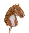 Premium Keppihevonen / Hobby Horse - Tobiano bay brown A3