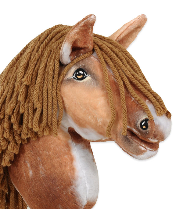 Super Hobby Horse - Super Hobby Horse Premium keppihevonen tobiano ruunikko ruskealla harjalla A4