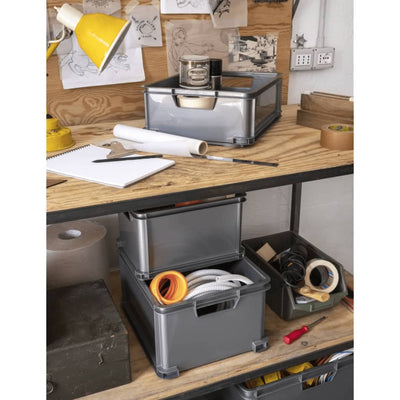 Curver Säilytyslaatikko Unibox L 30 l harmaa