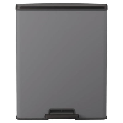 Curver Poljinroskis Deco 26 l + 26 l kylmänharmaa