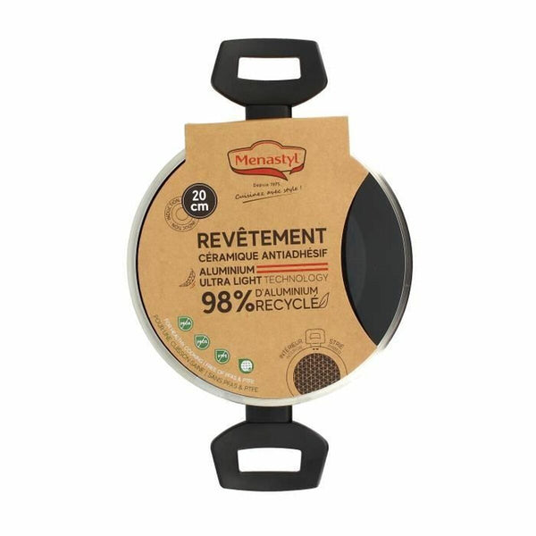 Menastyl Musta Induktiovuoka Ø 20 cm