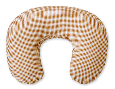 Monikäyttöinen ergonominen imetystyyny - brown checkered
