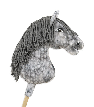 Premium Keppihevonen / Hobby Horse - Dapple grey with grey A3