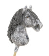 Premium Keppihevonen / Hobby Horse - Dapple grey with grey A3