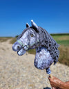 Premium Keppihevonen / Hobby Horse - Dapple grey with grey A3