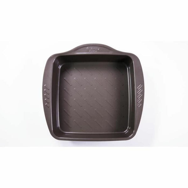 Pyrex ruskea metallinen uunivuoka
