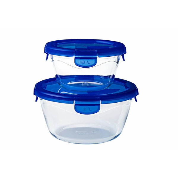 Pyrex Pyöreä Ruoan Säilytysrasia 1,6 L, 6 kpl