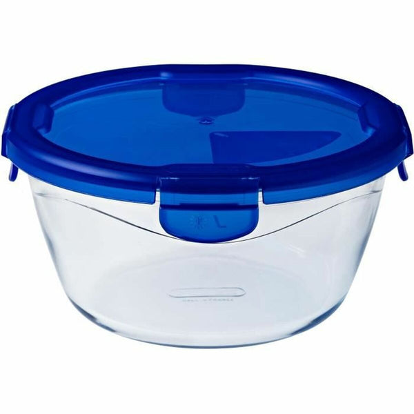 Pyrex Pyöreä Ruoan Säilytysrasia 1,6 L, 6 kpl