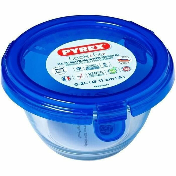 Pyrex Lasinen Säilytysrasia 200 ml