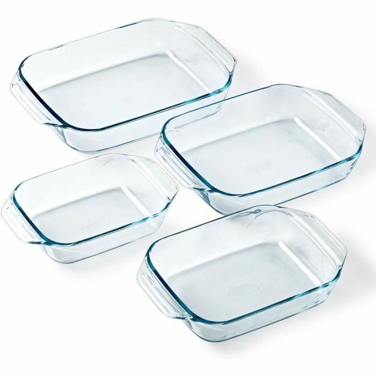 Pyrex Läpinäkyvä Uunivuokasetti 4 kpl