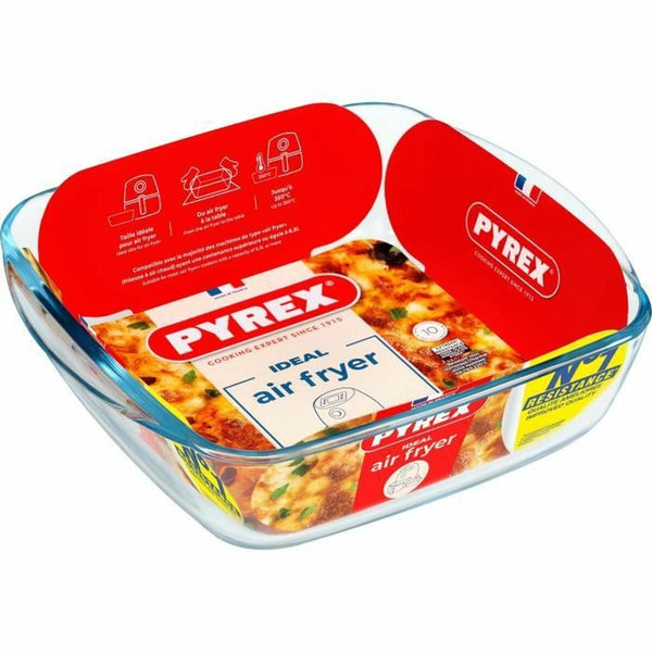 Pyrex Läpinäkyvä Neliö Uunivuoka