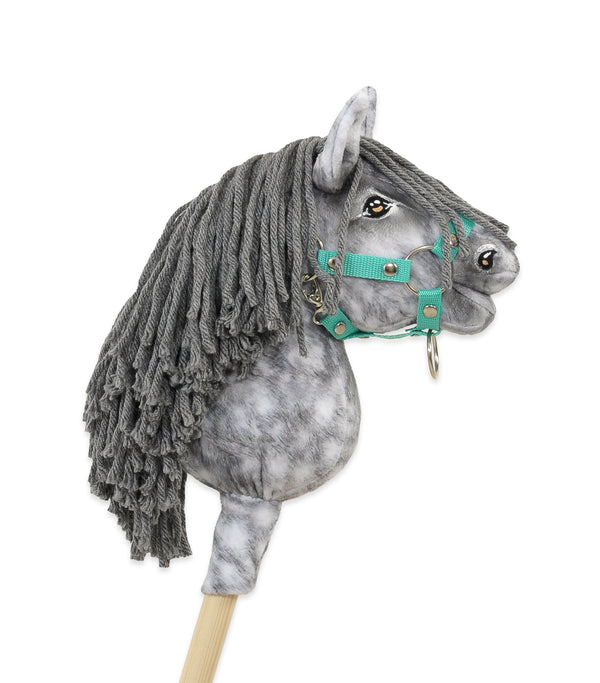Super Hobby Horse - Super Hobby Horse Premium keppihevonen dapple grey hevosella ja harmaalla harjalla A5