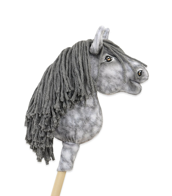 Super Hobby Horse - Super Hobby Horse Premium keppihevonen dapple grey hevosella ja harmaalla harjalla A5