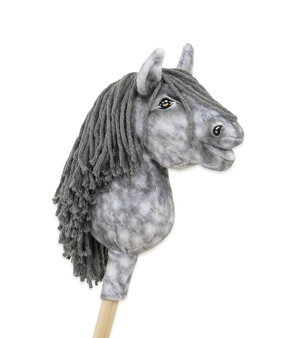 Super Hobby Horse - Super Hobby Horse Premium keppihevonen dapple grey hevosella ja harmaalla harjalla A5