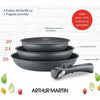 Arthur Martin Harmaat Keittoastiat 4 Kpl