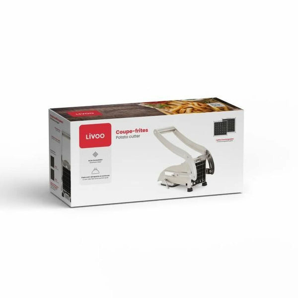 Livoo Hopeinen Perunaleikkuri