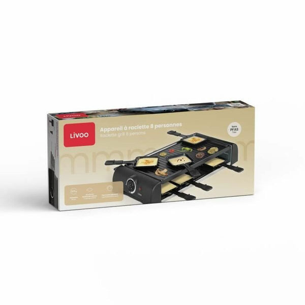 Livoo Raclette-grilli - Vuodevaatteet.fi