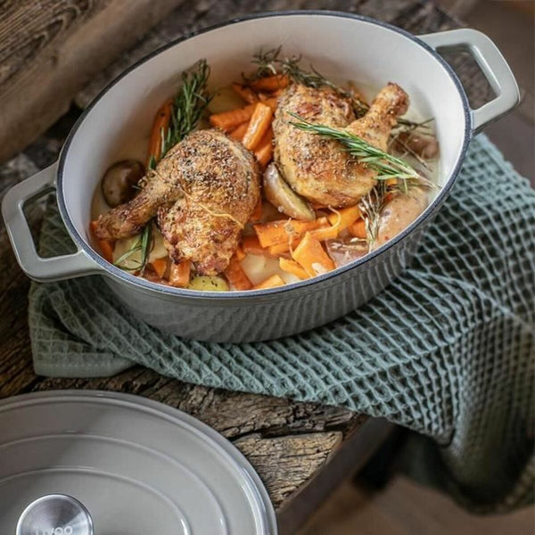 Valurautainen Kannellinen Vuoka Livoo