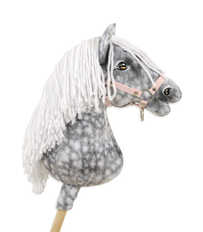 Premium Keppihevonen / Hobby Horse - Dapple grey with white A3
