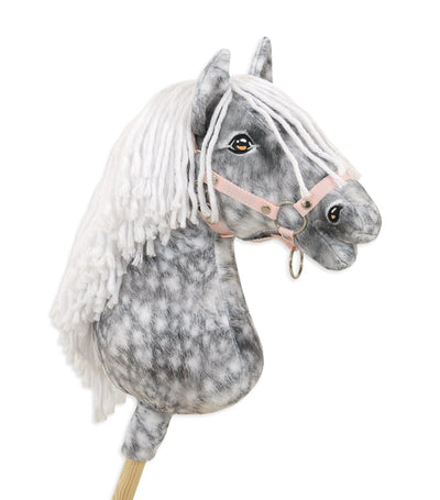 Premium Keppihevonen / Hobby Horse - Dapple grey with white A3