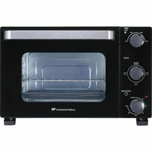 Continental Edison Mini Sähköuuni 22L Musta