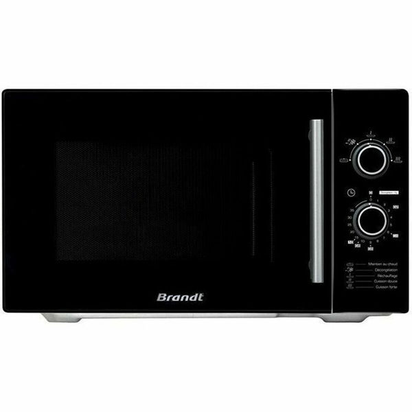 Brandt Mikroaaltouuni Grillillä 26L Musta - Vuodevaatteet.fi
