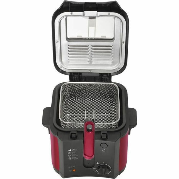 Rasvakeitin Brandt Musta-Punainen 1 kg 2,5 L - Vuodevaatteet.fi