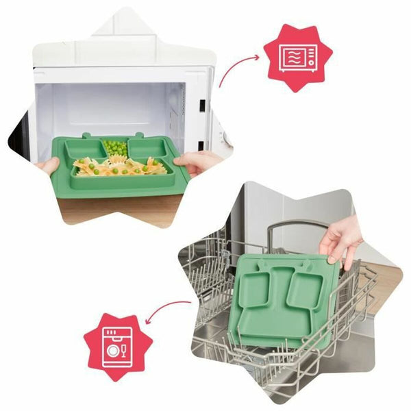 Badabulle Silikonilautanen Lapsille