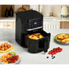 Continental Edison Airfryer 4,5 L Musta - Vuodevaatteet.fi